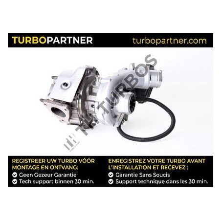 Turbo TURBO'S HOET 2101081 pour JEEP COMPASS (MK49) 2.2 CRD 4x4 163 CV
