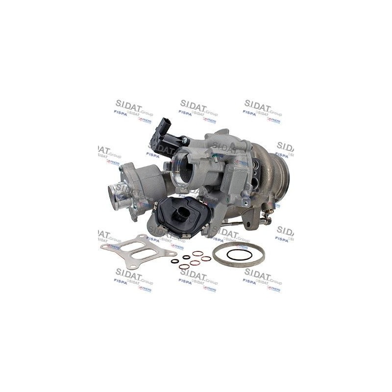Turbo SIDAT 49.582 pour AUDI A3 Décapotable (8V7, 8VE) 2.0 TFSI quattro 190 CV