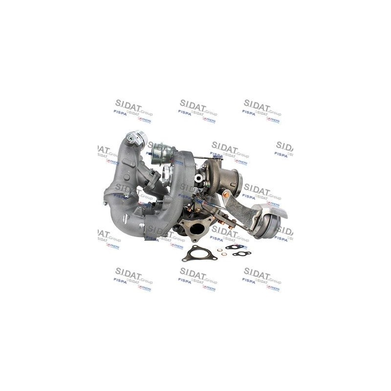 Turbo SIDAT 49.585 pour JEEP COMPASS (MK49) 2.2 CRD 4x4 163 CV