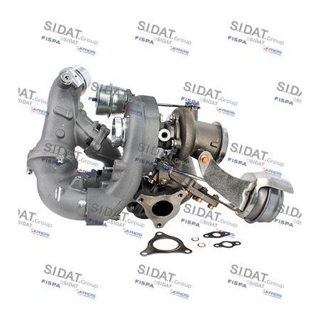 Turbo SIDAT 49.585 pour JEEP COMPASS (MK49) 2.2 CRD 4x4 163 CV