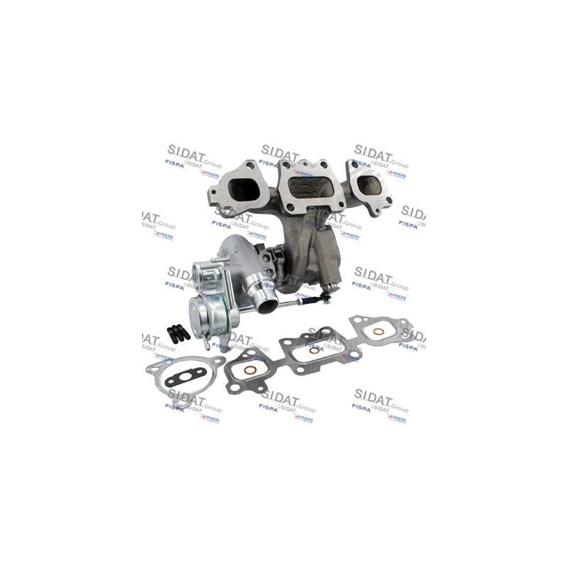 Turbo SIDAT 49.734 pour RENAULT CLIO IV Grandtour (KH_) 1.2 TCe 120 (KHM0) 120 CV