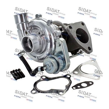 Turbo SIDAT 49.760 pour TOYOTA HILUX VI Pick-up (_N1_) 2.5 D-4D (KDN145, KDN150) 88 CV