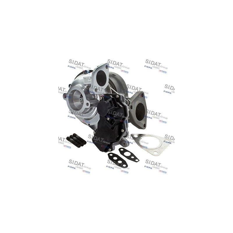 Turbo SIDAT 49.793 pour TOYOTA HILUX VIII Pick-up (_N1_) 2.4 D (GUN112_, GUN122_, GUN135_, GUN120_, GUN135R,... 150 CV