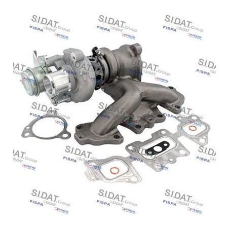Turbo SIDAT 49.841 pour RENAULT CAPTUR I (J5_, H5_) 1.2 TCe 120 120 CV