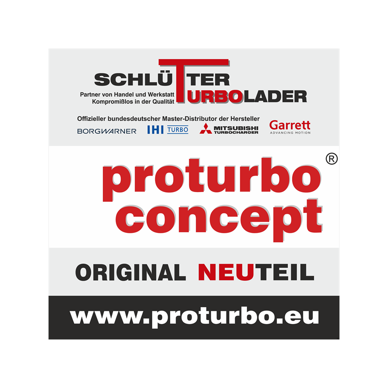 Turbo SCHLÜTTER TURBOLADER PRO-00426 pour BMW 1 (F20) 116 d 116 CV