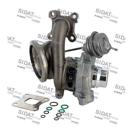 Turbo SIDAT 49.1290 pour FORD FIESTA VII (HJ, HF) 1.0 EcoBoost 125 CV