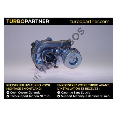 Turbo BorgWarner 54359880019 pour OPEL AGILA B (H08) 1.3 CDTI (F68) 75 CV