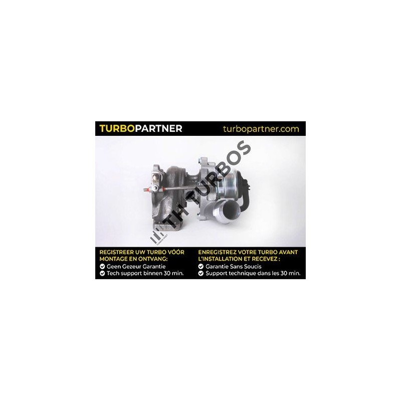 Turbo BorgWarner 54359880021 pour CITROËN NEMO Monospace 1.4 HDi 68 CV