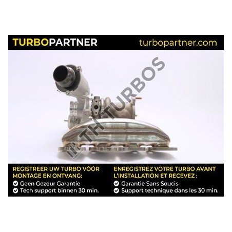 Turbo BorgWarner 57379887016 pour MERCEDES-BENZ CLASSE B Sports Tourer (W246, W242) B 180 (246.242) 122 CV