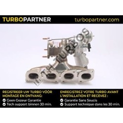 Turbo BorgWarner 57379887016 pour MERCEDES-BENZ CLASSE B Sports Tourer (W246, W242) B 180 (246.242) 122 CV