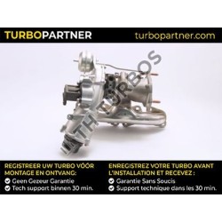 Turbo BorgWarner 57379887016 pour MERCEDES-BENZ CLASSE B Sports Tourer (W246, W242) B 180 (246.242) 122 CV