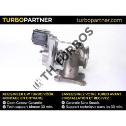 Turbo BorgWarner 57379900204 pour VW GOLF VII (5G1, BQ1, BE1, BE2) 1.4 TSI 122 CV