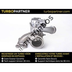 Turbo BorgWarner 57379900204 pour VW GOLF VII (5G1, BQ1, BE1, BE2) 1.4 TSI 122 CV