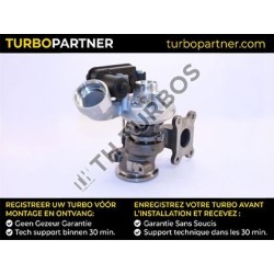 Turbo BorgWarner 57379900205 pour VW GOLF VII (5G1, BQ1, BE1, BE2) 1.4 TSI 140 CV