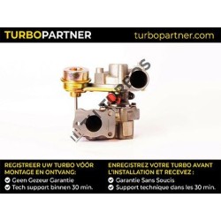 Turbo BorgWarner (3K) 53039880051 pour SUZUKI GRAND VITARA I (FT, HT) 2.0 TD 4x4 (SQ420D) 87 CV