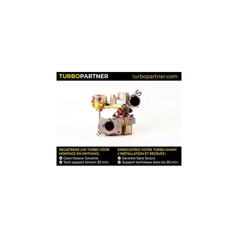 Turbo BorgWarner (3K) 53039880051 pour SUZUKI GRAND VITARA I (FT, HT) 2.0 TD 4x4 (SQ420D) 87 CV