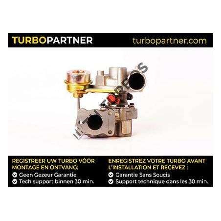 Turbo BorgWarner (3K) 53039880051 pour SUZUKI GRAND VITARA I (FT, HT) 2.0 TD 4x4 (SQ420D) 87 CV