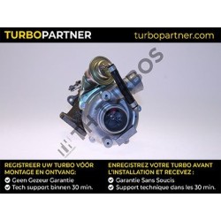 Turbo TURBO'S HOET 1100208 pour OPEL ASTRA F A trois volumes (T92) 1.7 TDS (F19, M19) 82 CV