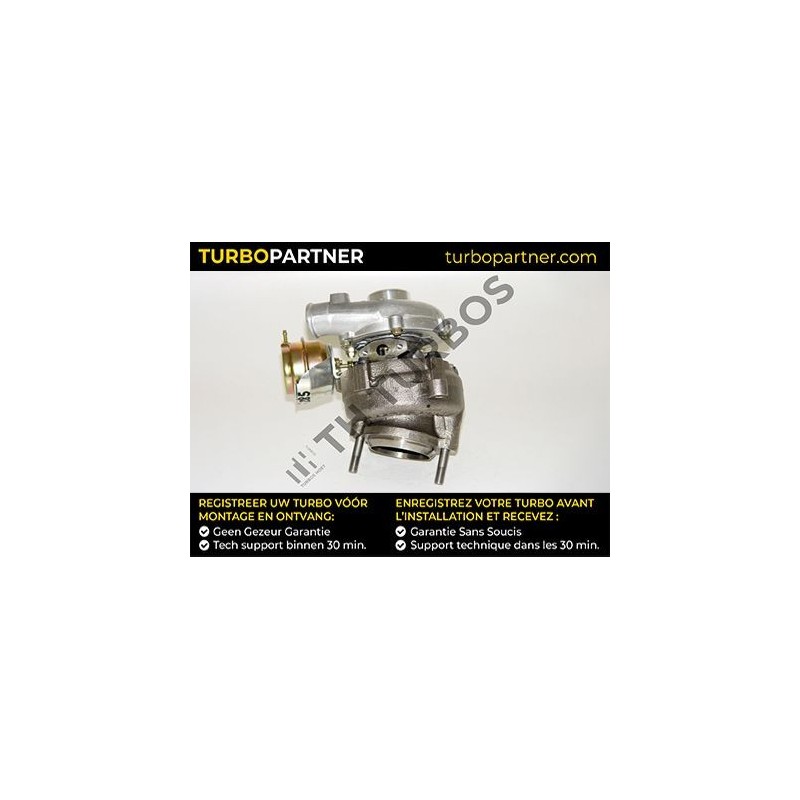 Turbo TURBO'S HOET 1100458 pour BMW 3 (E46) 320 d 136 CV