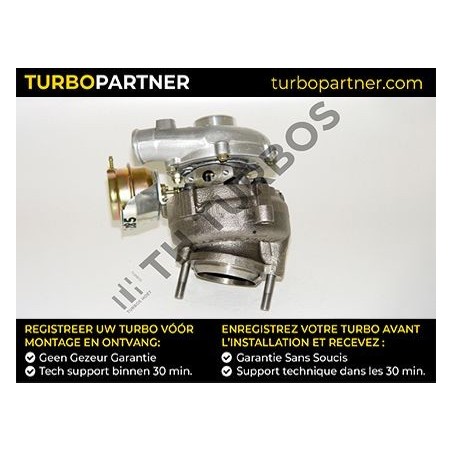 Turbo TURBO'S HOET 1100458 pour BMW 3 (E46) 320 d 136 CV