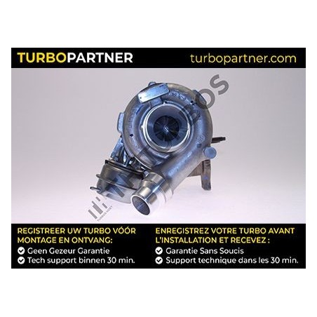 Turbo TURBO'S HOET 1100543 pour RENAULT LAGUNA Coupé (DT0/1) 2.0 dCi (DT0M, DT0N, DT0S, DT19, DT1F) 173 CV