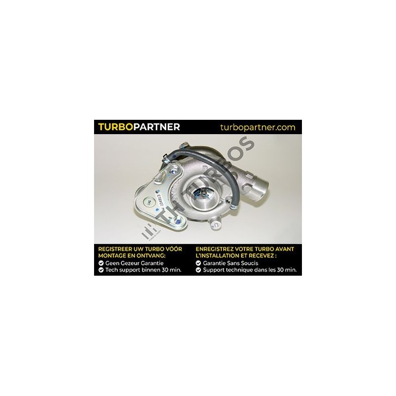 Turbo TURBO'S HOET 1100635 pour TOYOTA HILUX VI Pick-up (_N1_) 2.4 TD 4WD (LN165_, LN170_, LN190_, LN165, LN165H,... 90 CV
