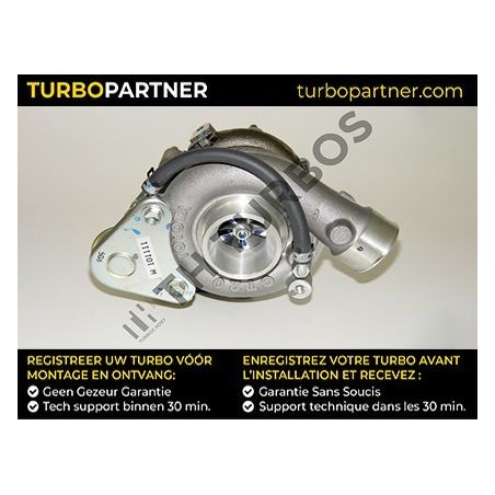 Turbo TURBO'S HOET 1100704 pour TOYOTA LAND CRUISER (_J7_, _JL7_) 2.4 TD (LJ70_, LJ73_, LJ70RV) 86 CV