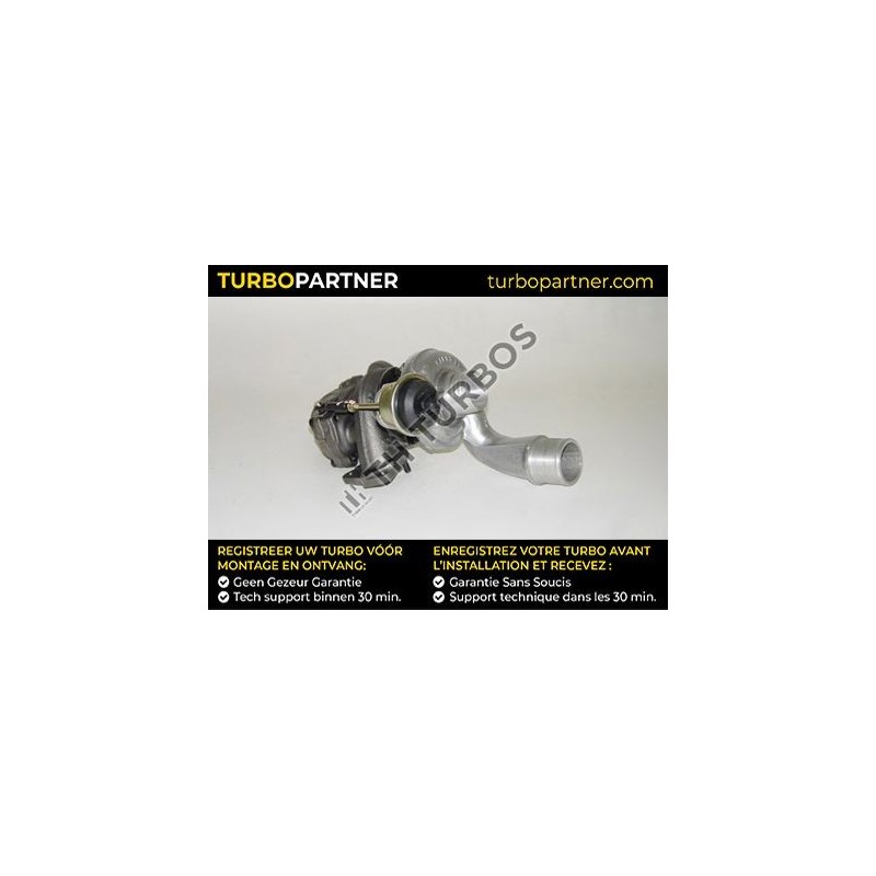 Turbo TURBO'S HOET 1100778 pour RENAULT MEGANE I (BA0/1_) 1.9 dT (B/SA0K, B/SA0Y) 90 CV