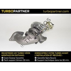 Turbo TURBO'S HOET 1100778 pour RENAULT MEGANE I (BA0/1_) 1.9 dT (B/SA0K, B/SA0Y) 90 CV