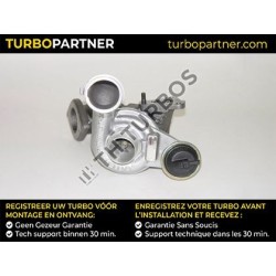 Turbo TURBO'S HOET 1100778 pour RENAULT MEGANE I (BA0/1_) 1.9 dT (B/SA0K, B/SA0Y) 90 CV