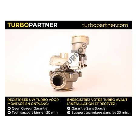 Turbo TURBO'S HOET 1100808 pour BMW X3 (E83) xDrive 30 d 211 CV
