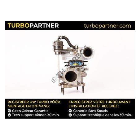 Turbo TURBO'S HOET 1100915 pour TOYOTA 4 RUNNER II (_N13_) 3.0 TD (KZN130_, KZN130G, KZN130W) 125 CV