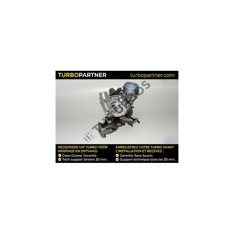 Turbo TURBO'S HOET 1101166 pour VW BORA I (1J2) 1.9 TDI 90 CV