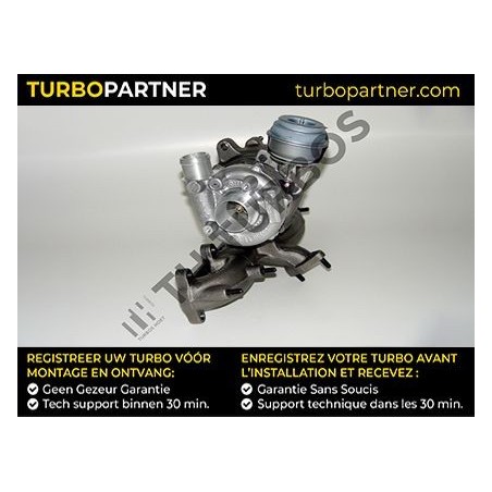 Turbo TURBO'S HOET 1101166 pour VW BORA I (1J2) 1.9 TDI 90 CV