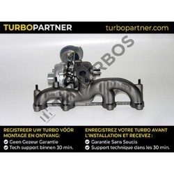 Turbo TURBO'S HOET 1101166 pour VW BORA I (1J2) 1.9 TDI 90 CV