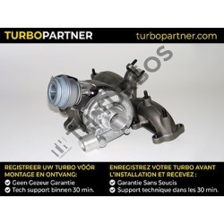 Turbo TURBO'S HOET 1101166 pour VW BORA I (1J2) 1.9 TDI 90 CV