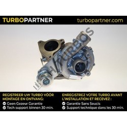 Turbo TURBO'S HOET 1101213 pour CITROËN C8 (EA_, EB_) 2.0 HDi 107 CV