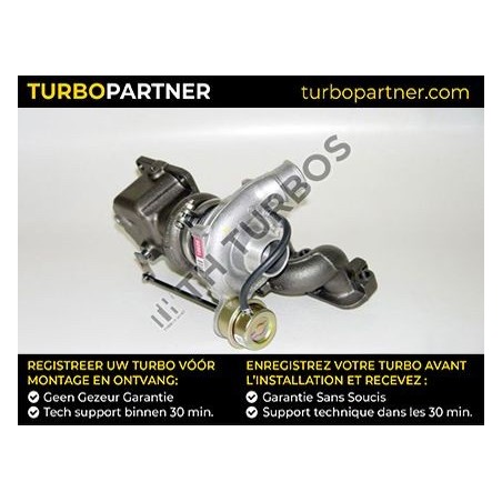 Turbo TURBO'S HOET 1101266 pour FORD MONDEO III (B5Y) 2.0 16V DI / TDDi / TDCi 90 CV