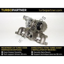 Turbo TURBO'S HOET 1101266 pour FORD MONDEO III (B5Y) 2.0 16V DI / TDDi / TDCi 90 CV