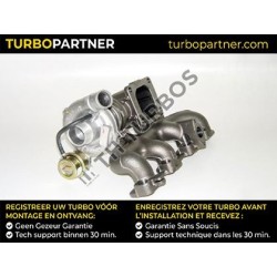 Turbo TURBO'S HOET 1101266 pour FORD MONDEO III (B5Y) 2.0 16V DI / TDDi / TDCi 90 CV