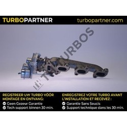 Turbo TURBO'S HOET 1101319 pour MITSUBISHI COLT VI (Z3_A, Z2_A) 1.5 DI-D (Z38A) 68 CV
