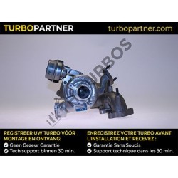 Turbo TURBO'S HOET 1101384 pour VW NEW BEETLE (9C1, 1C1) 1.9 TDI 101 CV