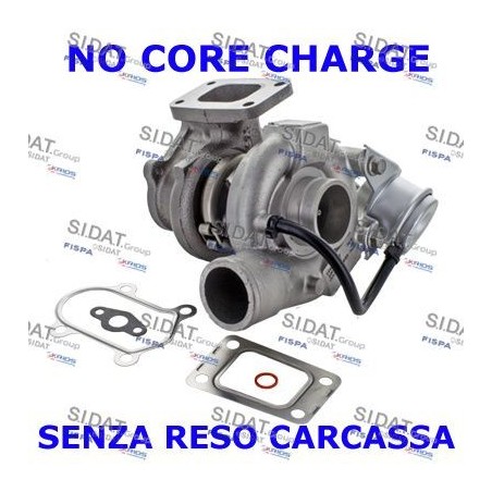 Turbo SIDAT 49.168R pour AUVERLAND SOVAMAG 2.8 D 4WD 103 CV