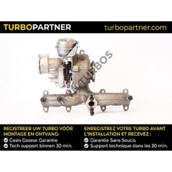 Turbo TURBO'S HOET 1102112 pour VW GOLF V (1K1) 1.9 TDI 105 CV