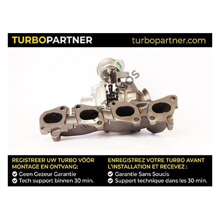 Turbo BTS Turbo T915072 pour FIAT 500X (334_) 2.0 D Multijet 4x4 (334AX) 150 CV