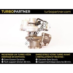 Turbo TURBO'S HOET 1102797 pour SAAB 9-3 (YS3F, E79, D79, D75) 2.0 t BioPower XWD 163 CV