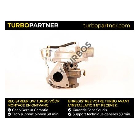 Turbo TURBO'S HOET 1102832 pour NISSAN TERRANO I (WD21) 2.7 TD 4WD (LBYD21) 99 CV
