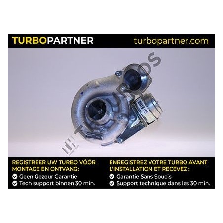 Turbo TURBO'S HOET 1103264 pour BMW 3 (E46) 330 d 204 CV