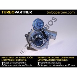 Turbo TURBO'S HOET 1103289 pour MITSUBISHI L200 (K7_T, K6_T, K5_T) 2.5 TD 4WD (K74T) 99 CV