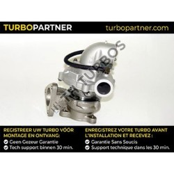 Turbo TURBO'S HOET 1103290 pour MITSUBISHI L200 (K7_T, K6_T, K5_T) 2.5 TD 4WD (K74T) 115 CV
